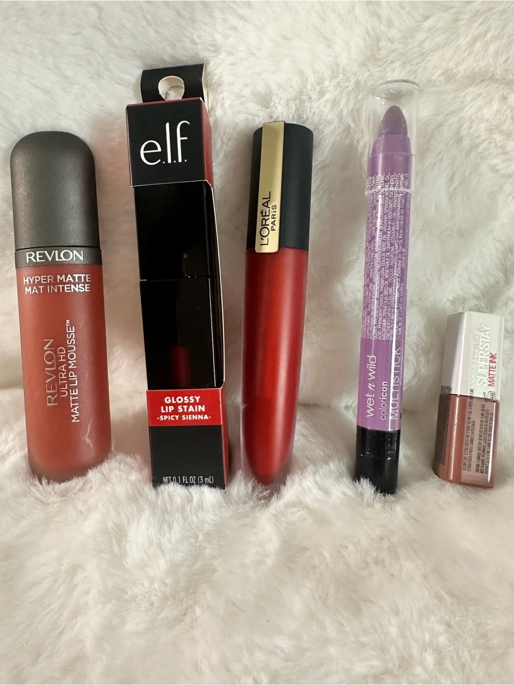 Makeup bundle #2- lipsticks, assorted brands *new